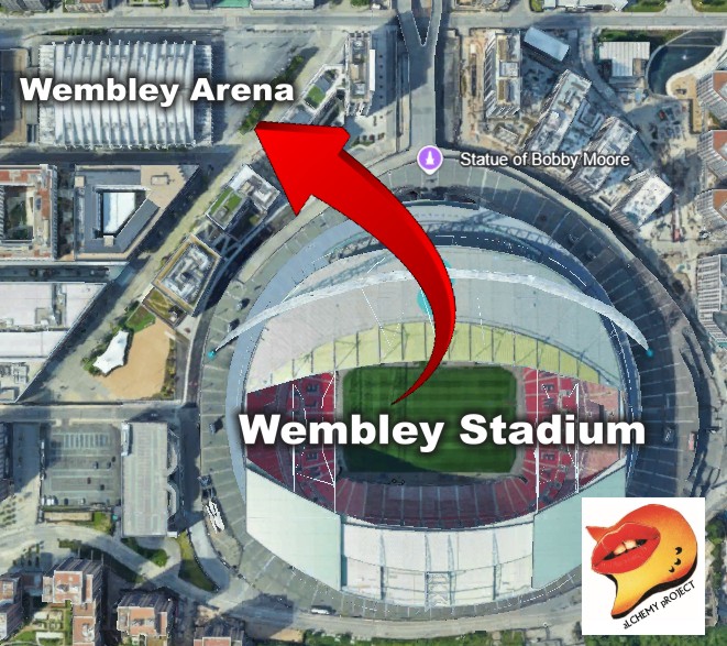 Cambio de escenario en Live Aid