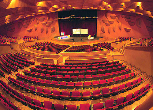 Exterior Palacio de la Ópera de A Coruña - concierto homenaje a Dire Straits en A Coruña, por Alchemy Project